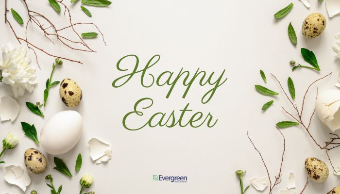 Happy Easter from Evergreen Financial Advisers in Townsville
